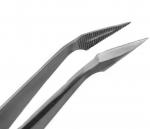 Splitterpinzette gebogen 11 cm